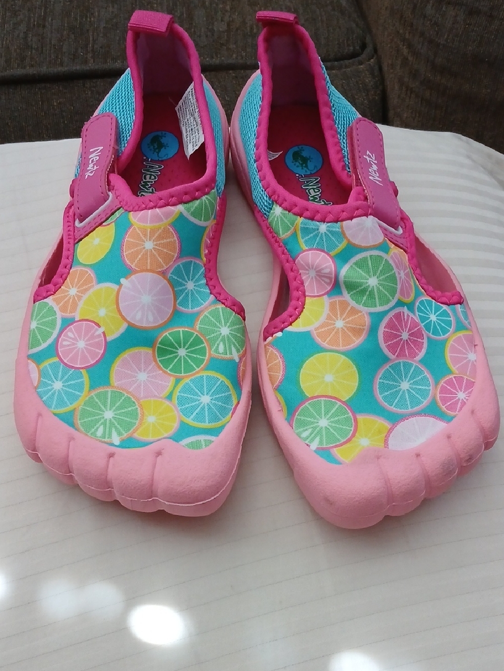 Newtz Girls Citrus Pattern Water Shoes